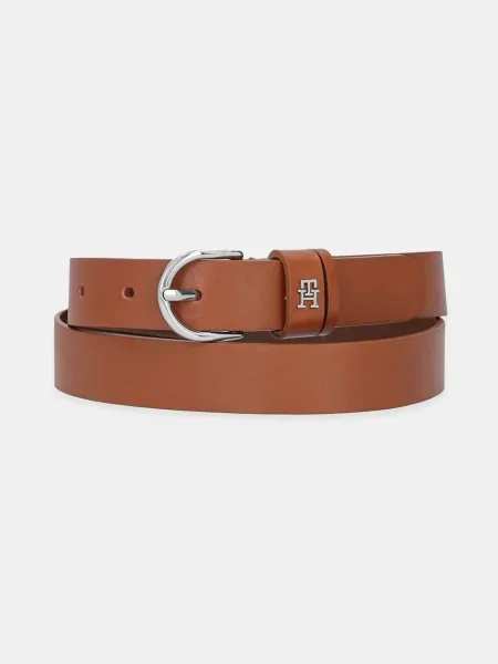 Tommy Hilfiger pas usnjeni rjava