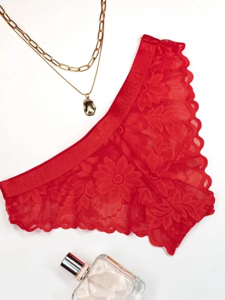 ISSA Plus Труси Текстиль червоний