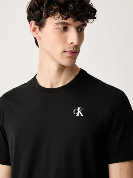 Calvin Klein Jeans тениска мъжка от черно