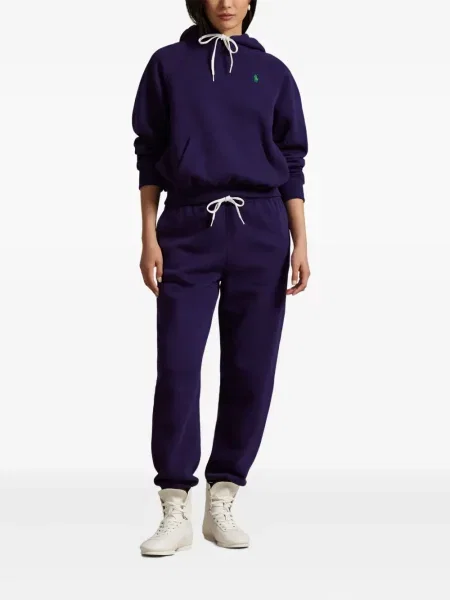 Tricou polo Polo Ralph Lauren cu imagine cu dungi din țesătură twill albastru