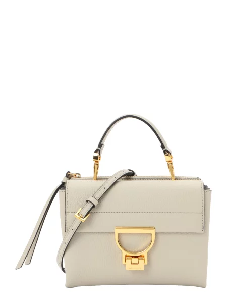 Geanta crossbody Coccinelle din piele verde