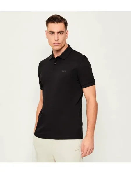 BOSS GREEN Polo Pio 2 negru