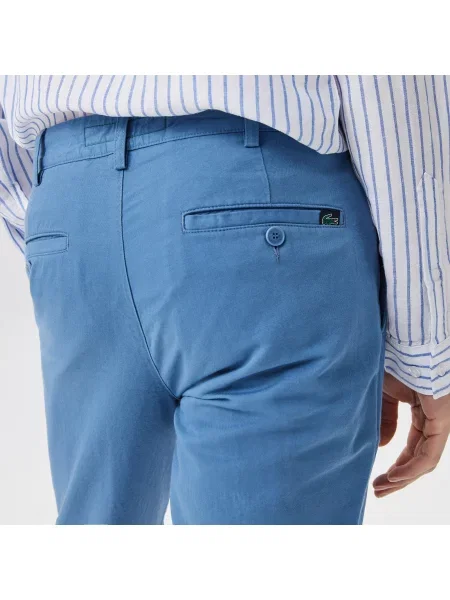 Lacoste Spodnie niebieskie