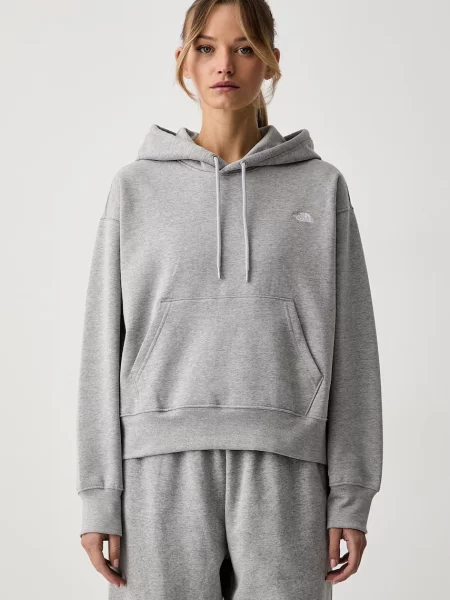 The North Face hanorac cu glugă pentru femei cu Essential gri