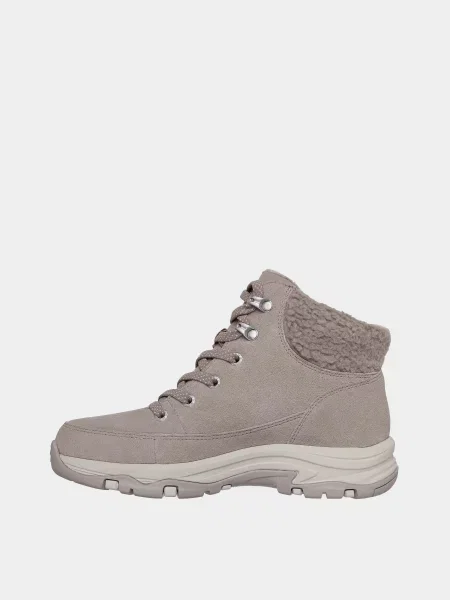 Замшевые ботинки Skechers бежевые