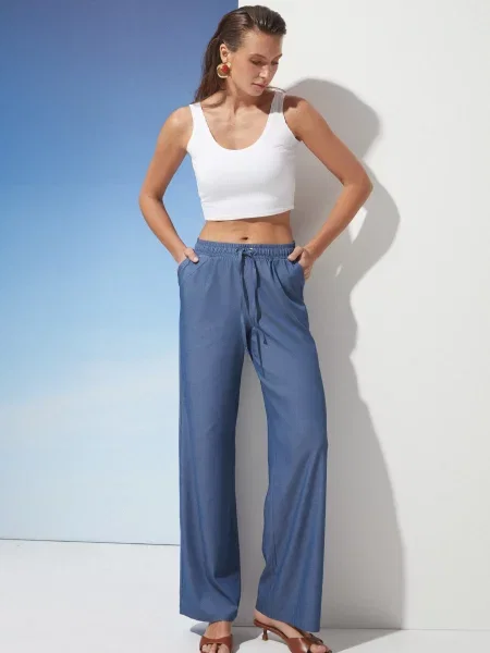 Штани повсякденні Seventeen синій