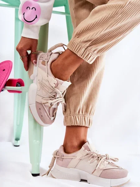 Маратонки Boto бежово