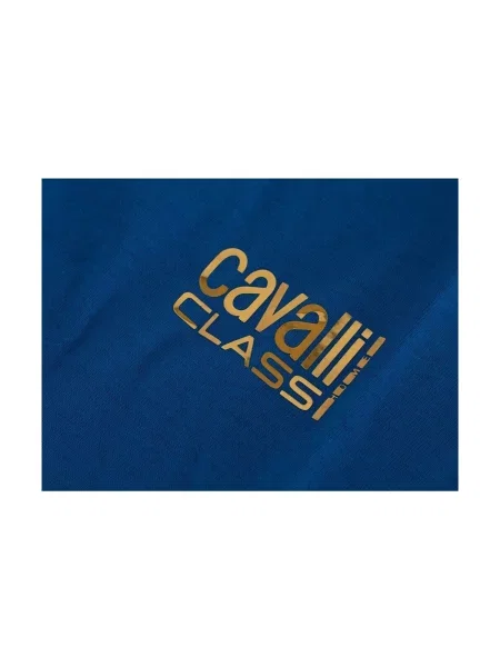 Tričko Roberto Cavalli modrá