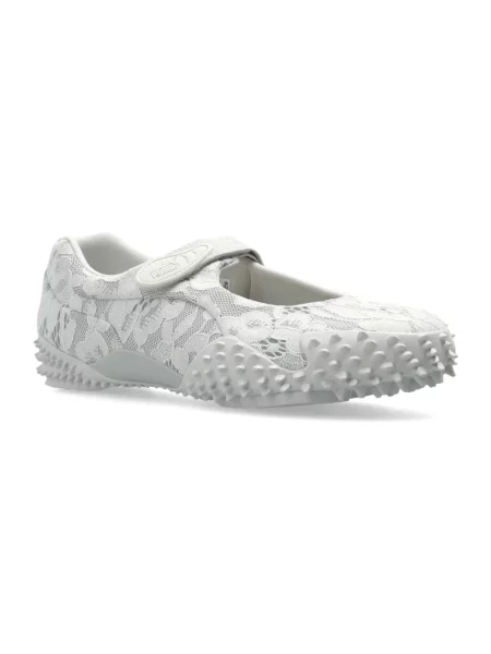 Sneakersy Puma koronkowe szare