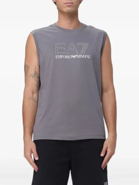 Vestă Ea7 Emporio Armani cu imagine gri