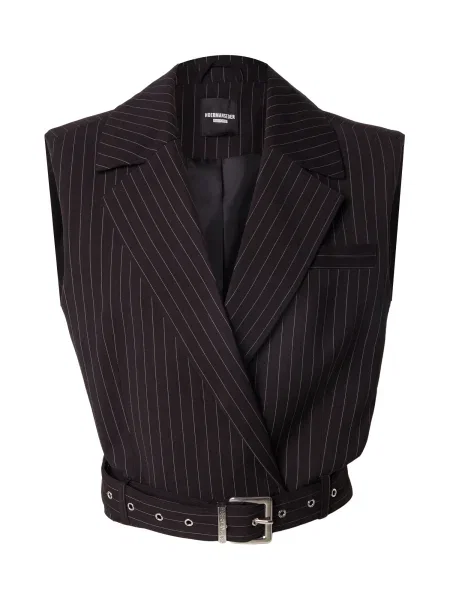 Hoermanseder x About You Vestă de costum bleumarin alb