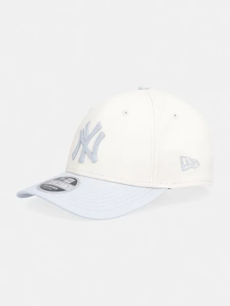 New Era kapa s šiltom SIDE SCRIPT MC NYY bež
