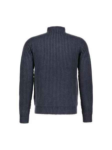 Sweter z golfem 04651/ A Trip In A Bag do golfa niebieski