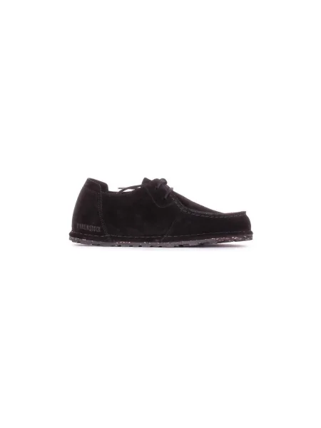 Cipő BIRKENSTOCK Utti Lace Suede Leather Narrow black Utti Lace Suede Leather Narrow fekete