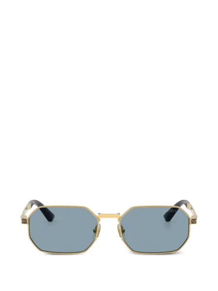 Ochelari de soare Versace Eyewear cu imprimeu geometric auriu