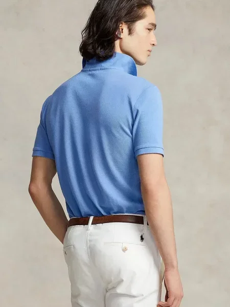 Polo Ralph Lauren Pánske polo tričko modrá