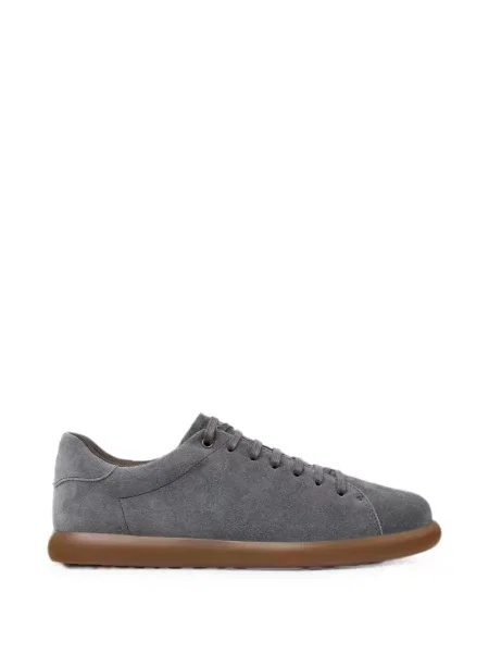 Sneakerși Camper din piele de căprioară gri