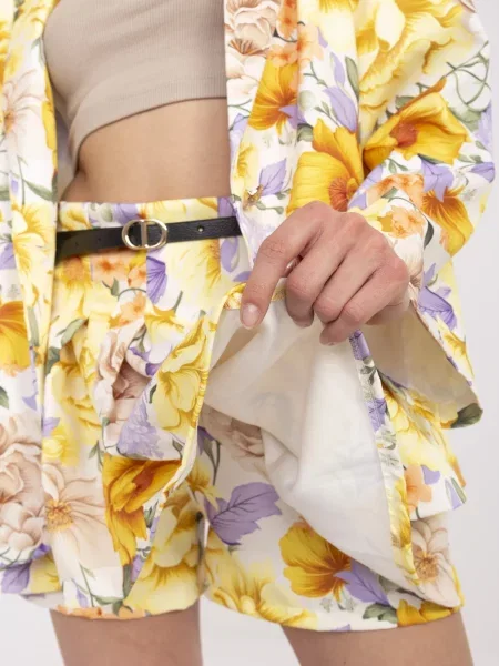 Tricou Italy Moda galben