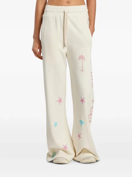 Pantaloni Palm Angels cu imagine alergare