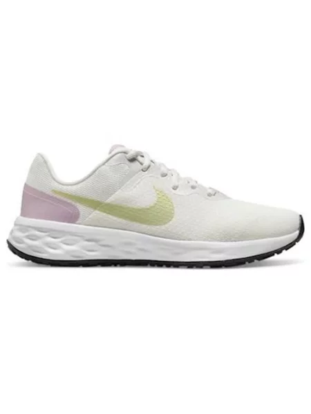 Buty do biegania dla dzieci Nike Revolution 6 NN SE GS białe