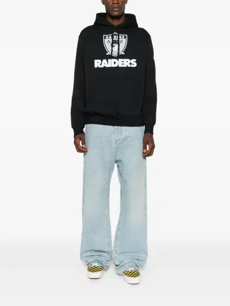 Hanorac cu glugă Nike cu imagine negru