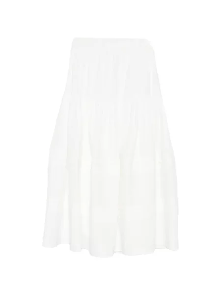 Warstwowa maksi spódnica maxi Jcsophie biała