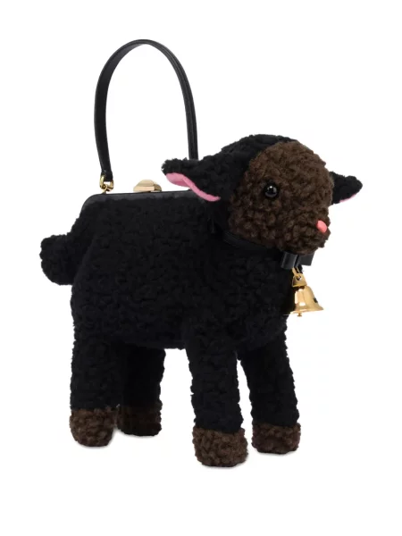 Geantă plic Moschino negru