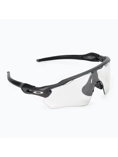 Okulary przeciwsłoneczne Oakley Radar EV Path steel/clear to black iridium photochromic czarne