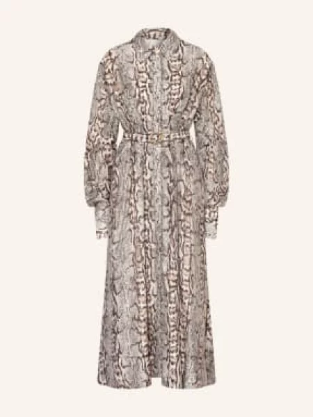 Aje. Sukienka Koszulowa Murphie beige beżowa