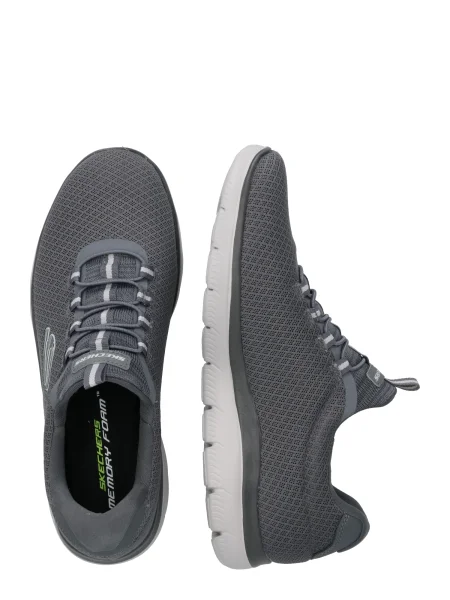 Sneakerși Skechers gri