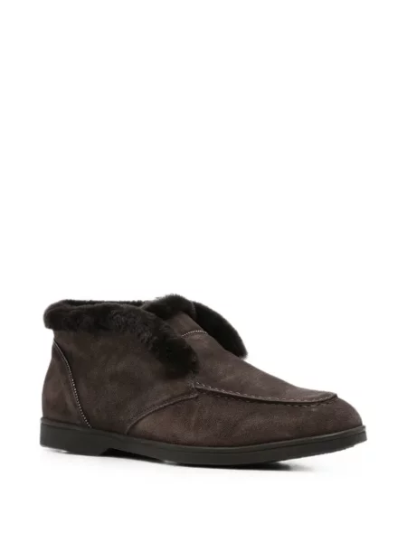 Botine Doucal's din piele de oaie maro