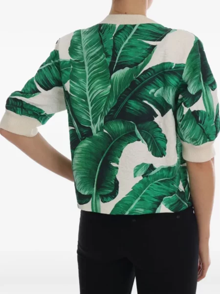 Top Dolce & Gabbana cu paiete verde