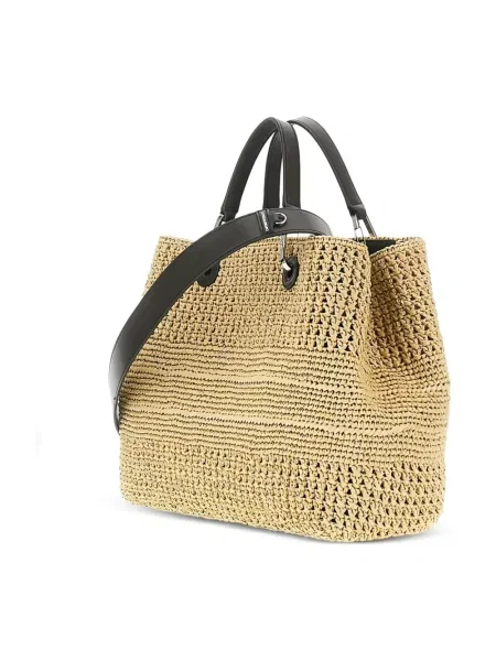 Torebka Emporio Armani beżowa