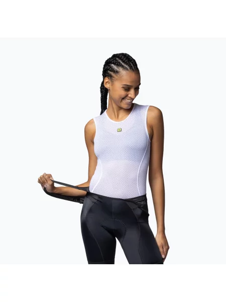 Дамски колоездачен суитчър Alé Velo Active W white бяло