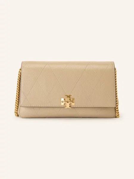 Kabelka Tory Burch béžová