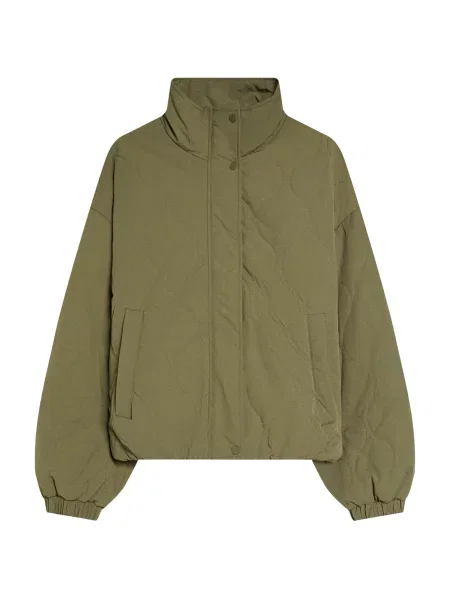 Bershka Prehodna jakna oliva