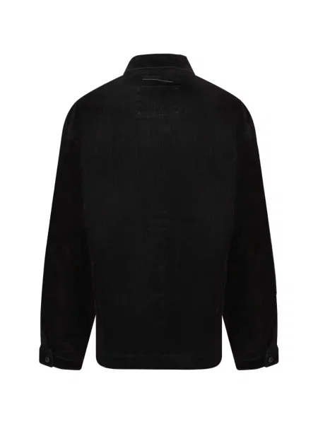 Cămașă 7 For All Mankind de catifea cord negru
