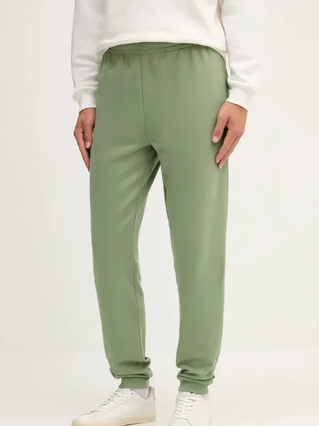 Спортивні штани Lacoste однотонні зелений
