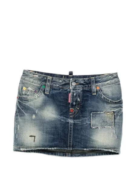 Fustă Dsquared2 albastru
