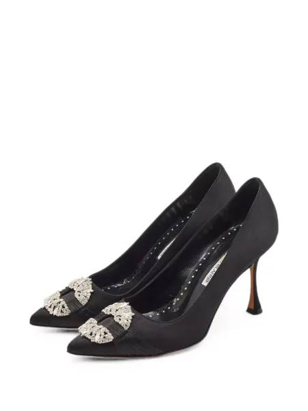 Pantofi cu toc Manolo Blahnik negru