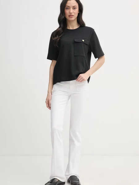 Tommy Hilfiger kratka majica črna