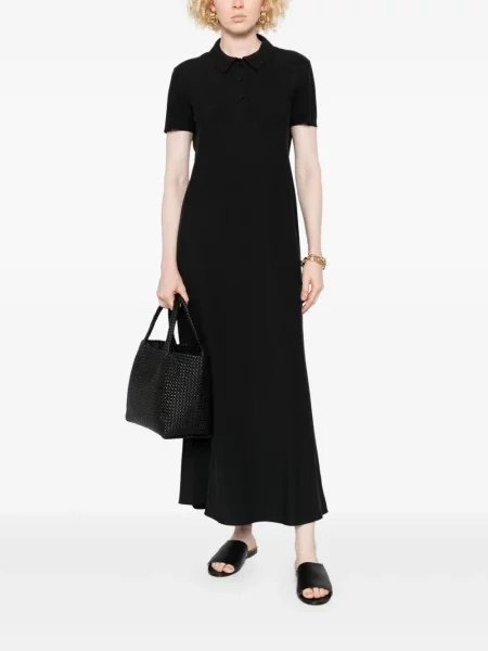 Rochie mini The Row scurtă de costum negru