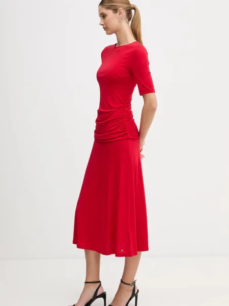 Tommy Hilfiger sukienka czerwona
