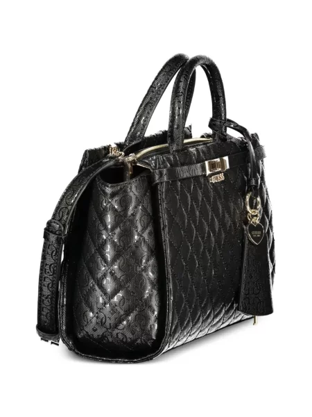 Steppelt shopper táska Guess autogrammal fekete