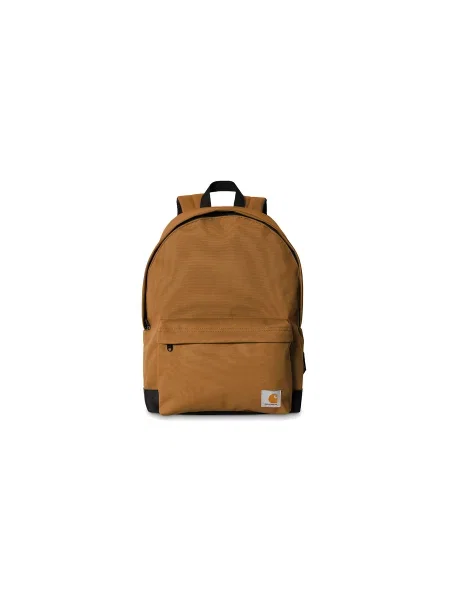 Carhartt WIP plecak Jake Backpack brązowy duży gładki czarny