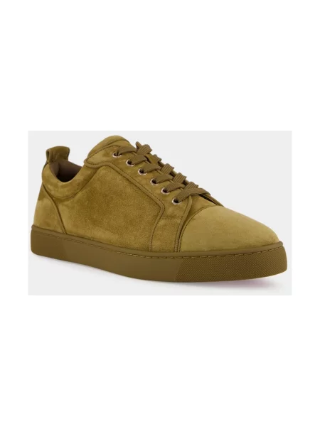 Sneakersy dziecięce Christian Louboutin brązowe