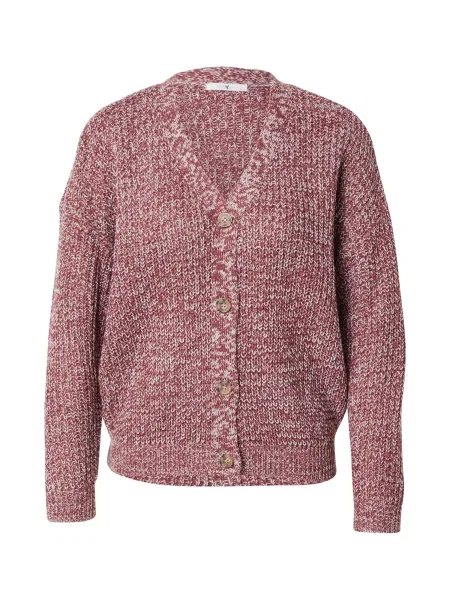 Hailys Geacă tricotată roșu alb