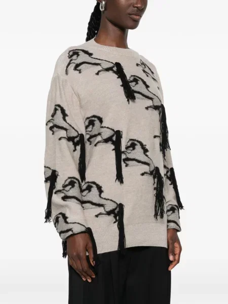 Pulover Stella Mccartney cu franjuri