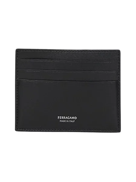 Portfel Ferragamo skórzany czarny