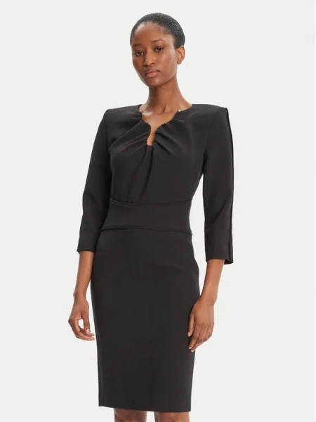 Simona Corsellini Rochie cocktail negru